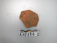 藏品(紅色粗砂素面陶片)的圖片